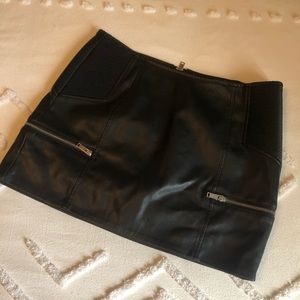 Forever 21 Leather Skirt